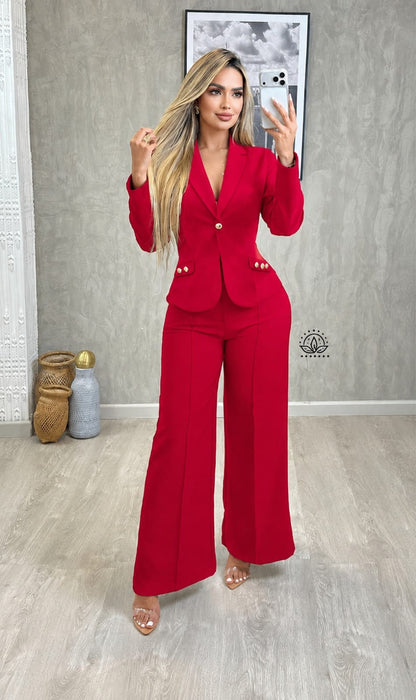 CONJUNTO BLAZER +PANTALON